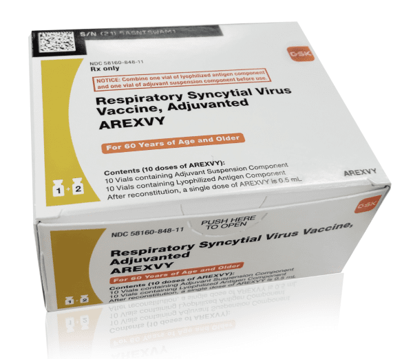 GSK promociona la eficacia de Arexvy.