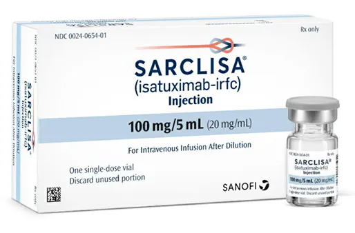 Sanofi comparte resultados positivos de la fase 3 de Sarclisa contra el Mieloma Múltiple.